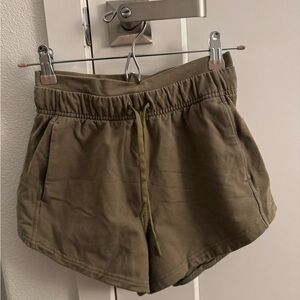 Olive Green Women's Shorts LULULEMON